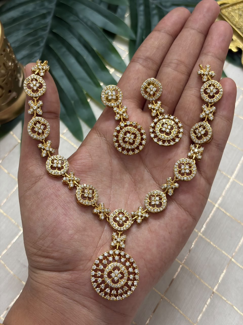 Aaiyush Diamond Replica Necklace NNB243