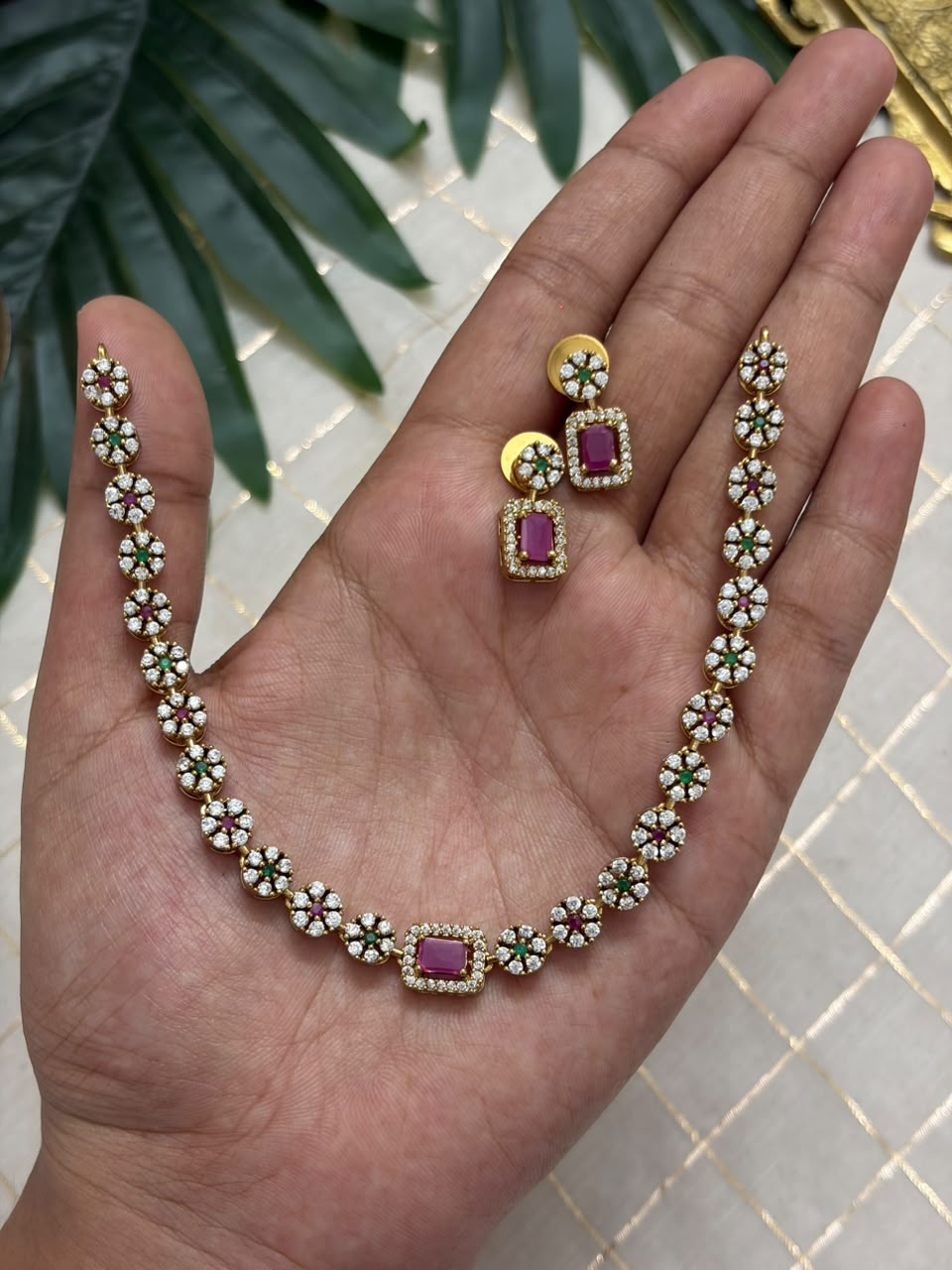 Diya Necklace NNB126