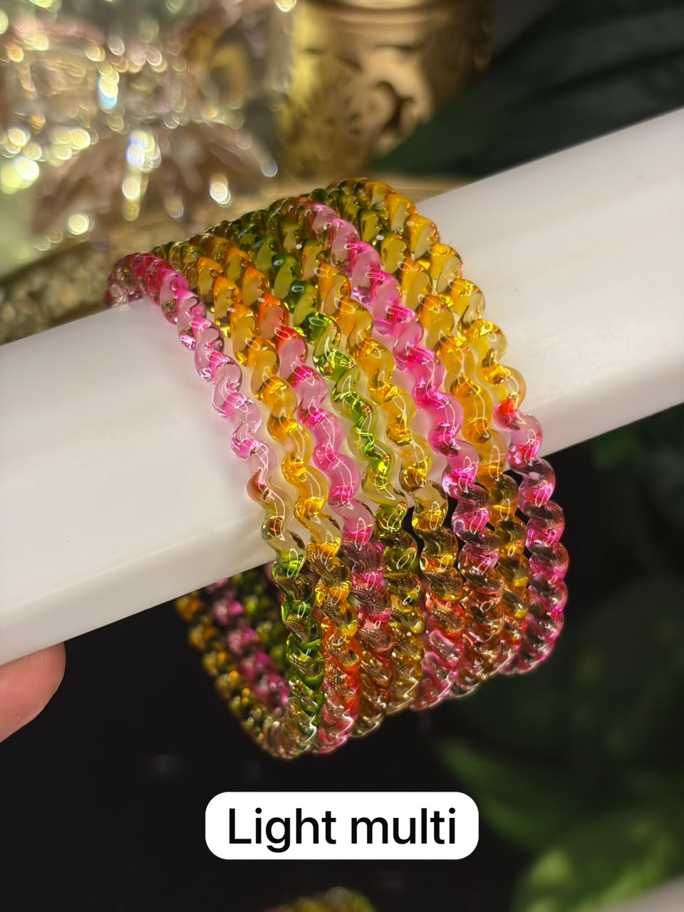 Maggi Glass Bangles