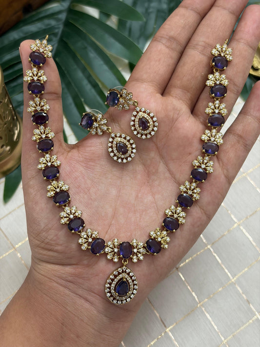 Wedding Scarlet Glow Necklace NNB149