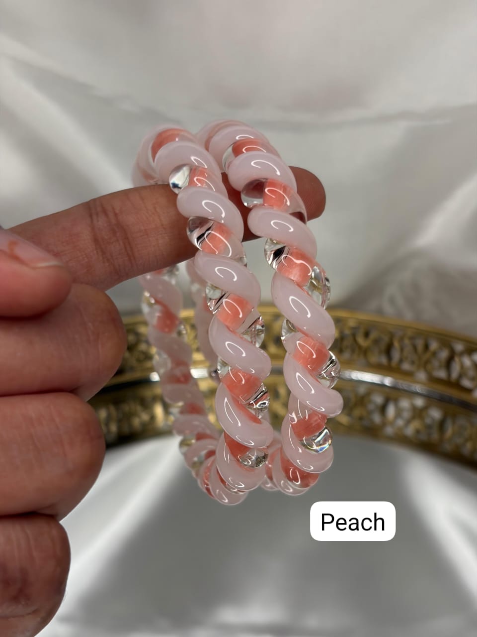 Spiral Glass Kada