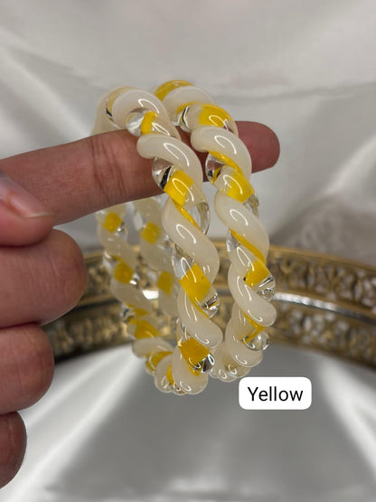 Spiral Glass Kada