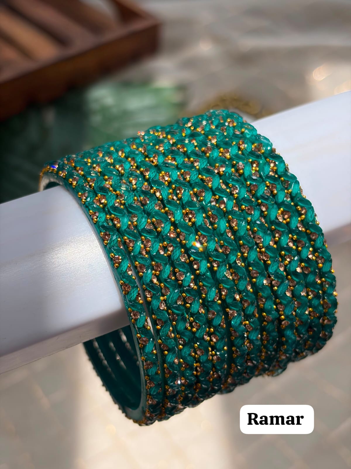Mayil Glass Bangles