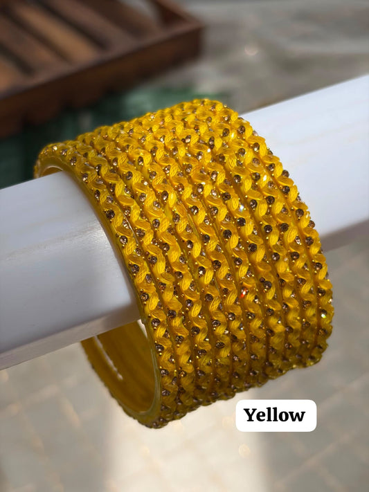 Mayil Glass Bangles
