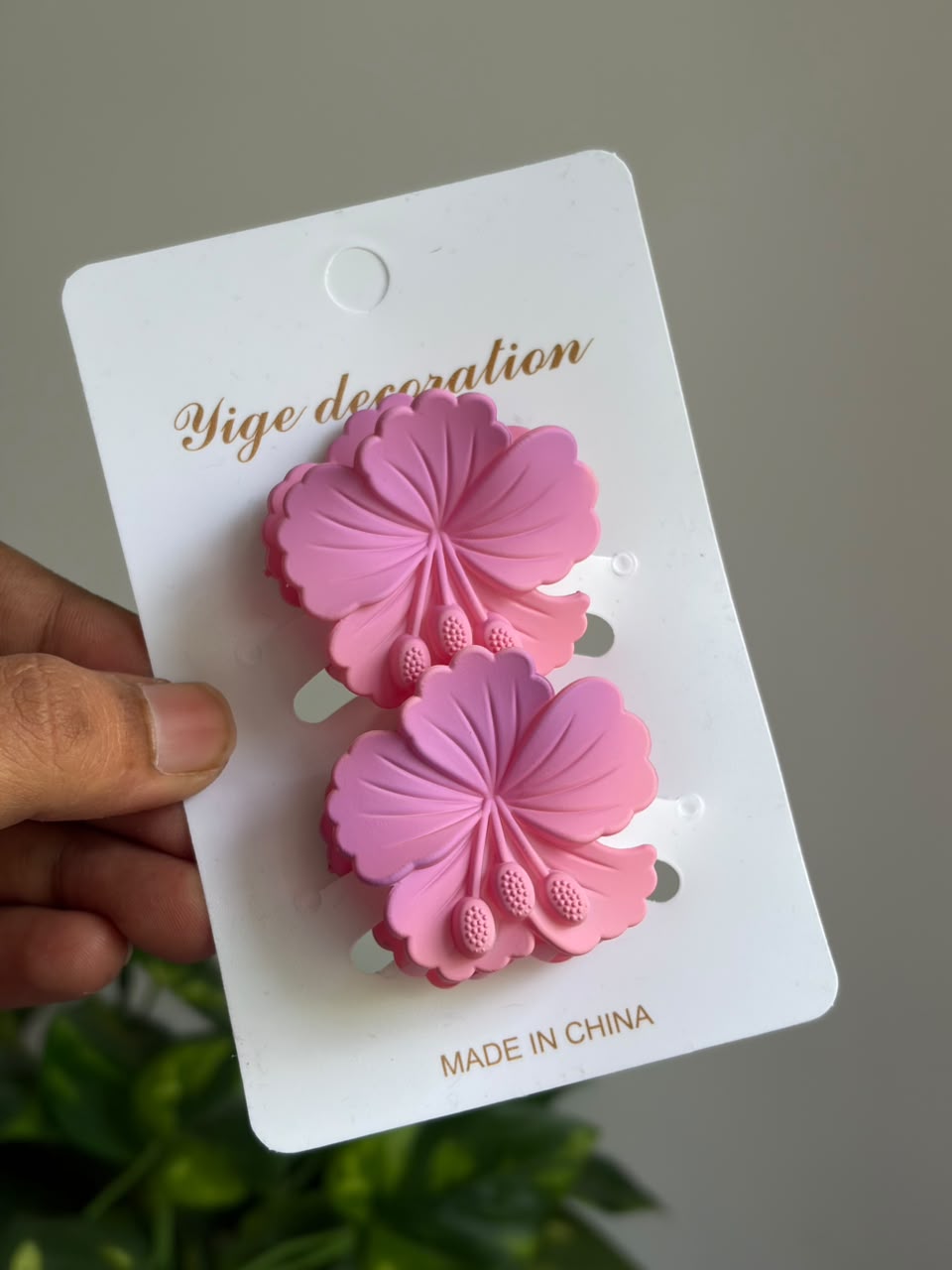 Floral Hibiscus Clutch