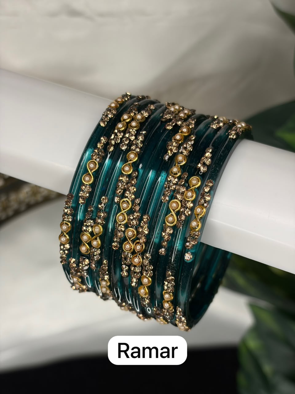 Inifinity Glass Bangles