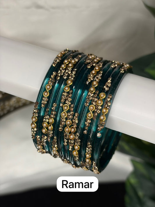 Inifinity Glass Bangles