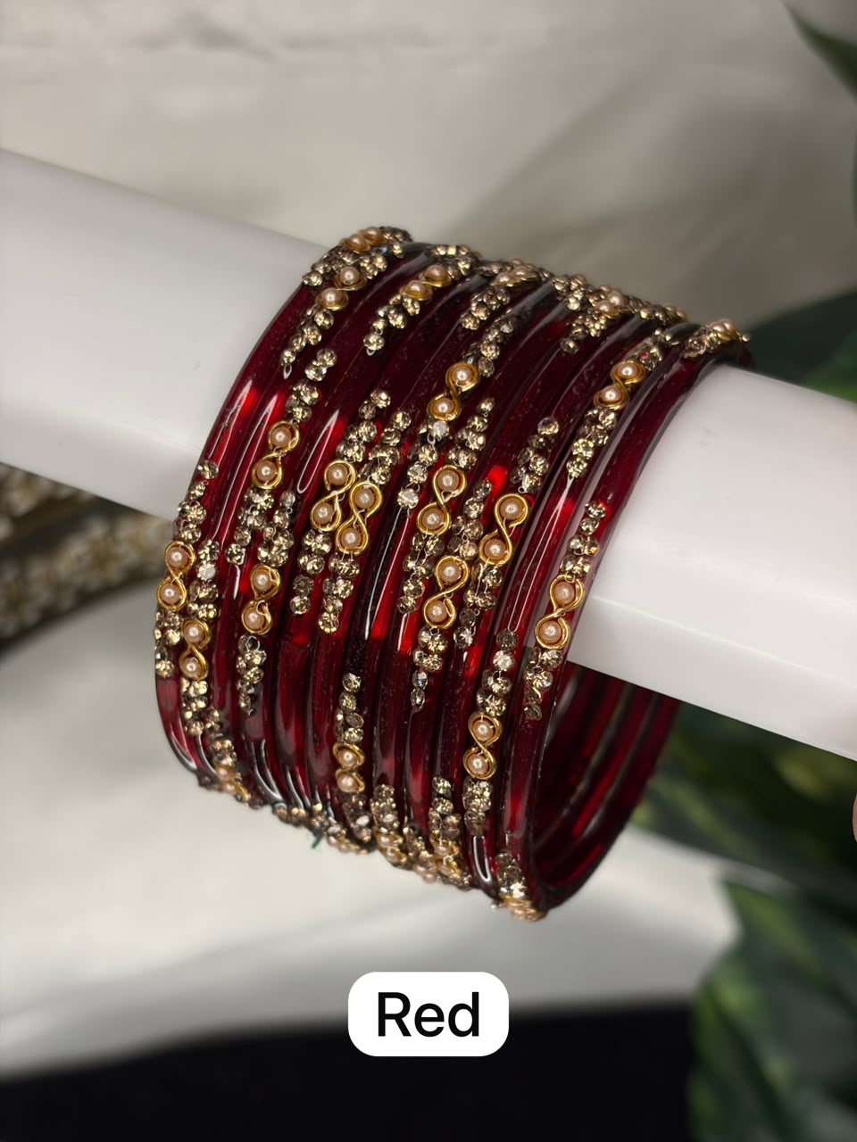 Inifinity Glass Bangles