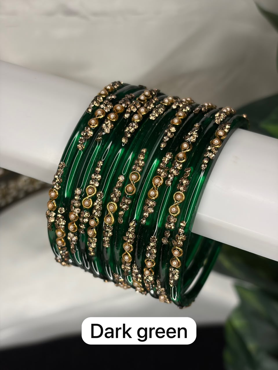 Inifinity Glass Bangles