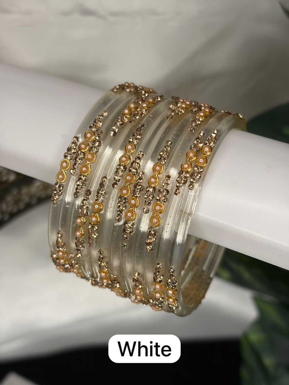 Inifinity Glass Bangles