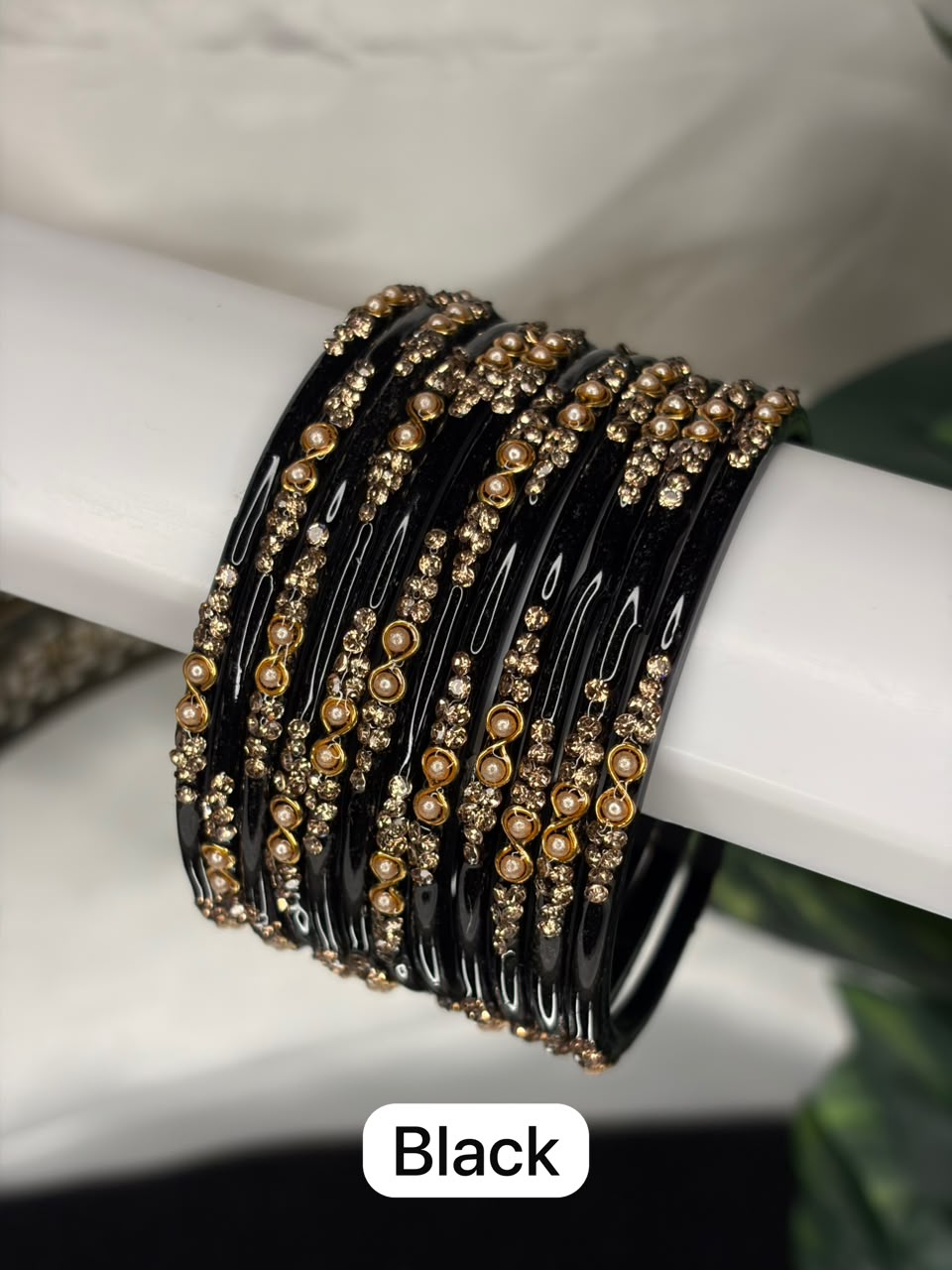 Inifinity Glass Bangles