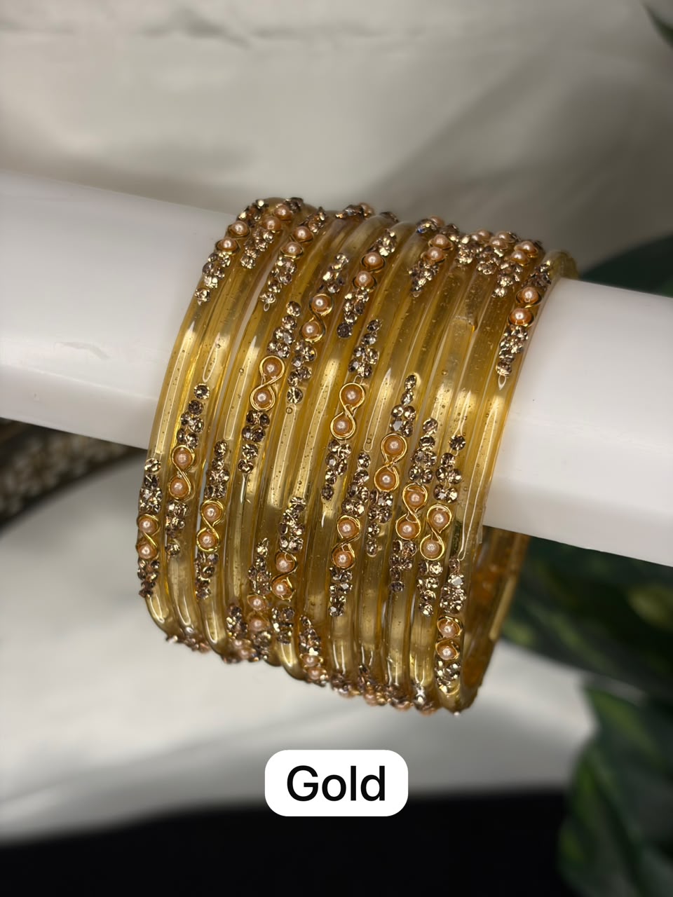 Inifinity Glass Bangles
