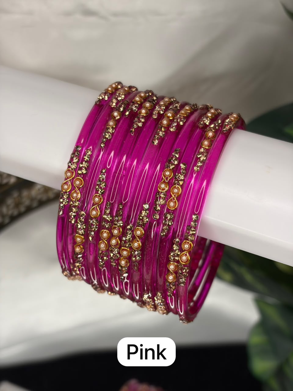 Inifinity Glass Bangles