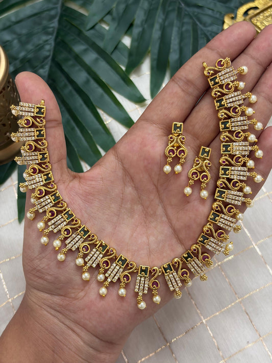 Navarathna Necklace NNB236