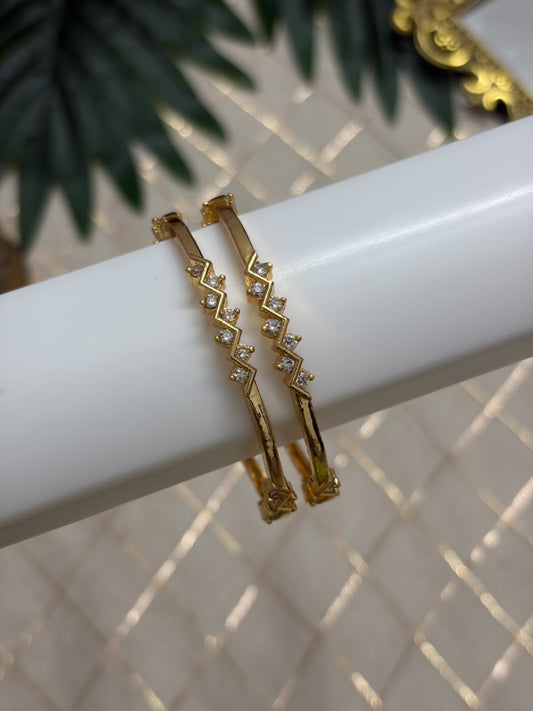 Zigzag Kids Metal Bangles MBNB192
