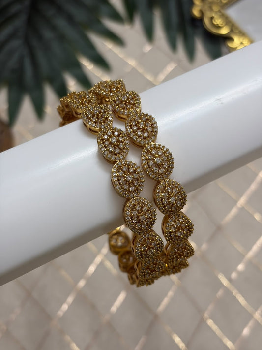 Diamond Metal Bangles MBNB201
