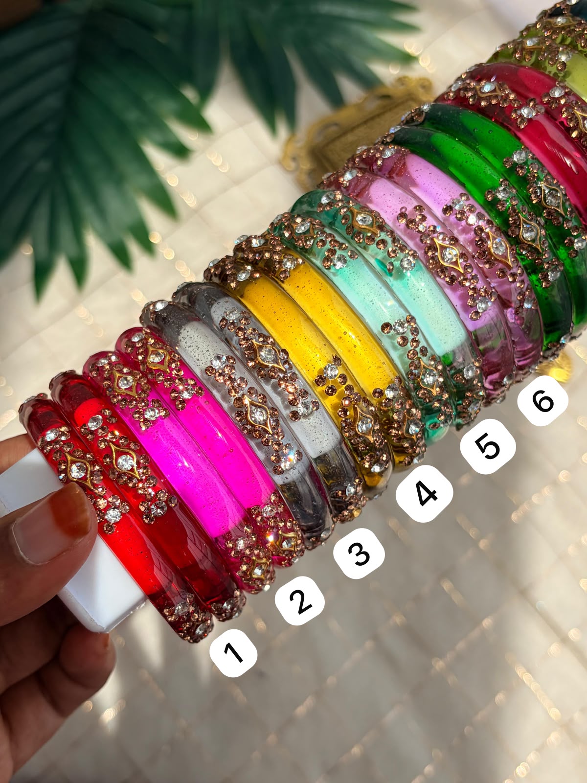 Chandha Glass Kada