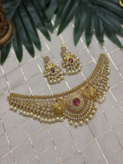 Peacock Necklace NNB431