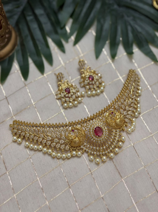 Peacock Necklace NNB431