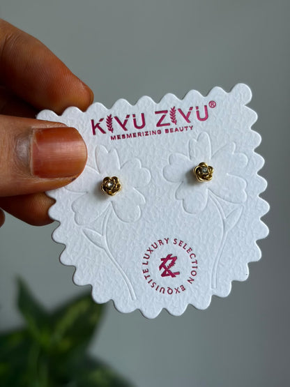 Anti-tarnish Ball Back Earing ATENJ34