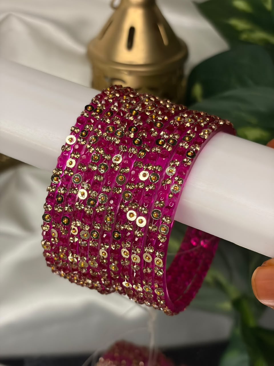 Dazzel Glass Bangles