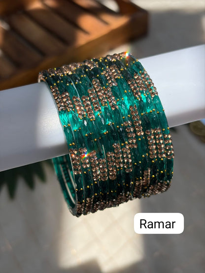 Yazhi Glass Bangles