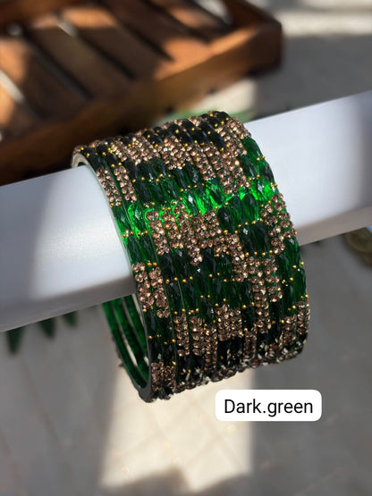 Yazhi Glass Bangles