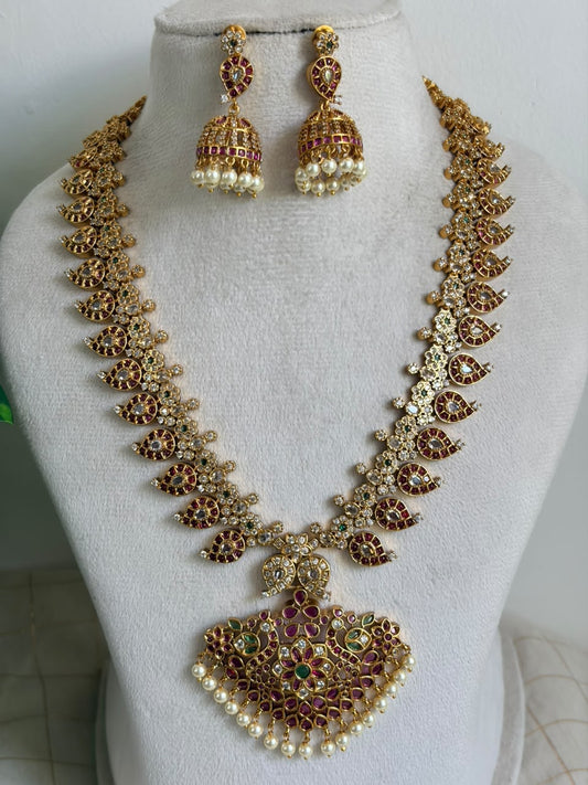Yuvarani Manga Necklace NNB454