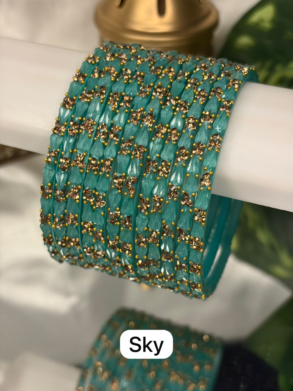 Sweetheart Glass Bangles
