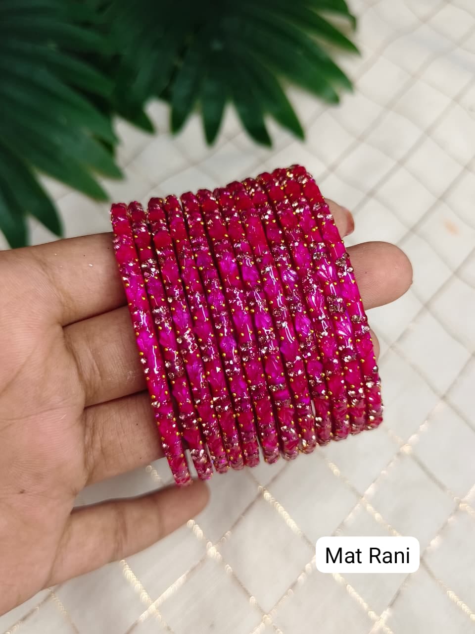 Lily Glass Bangles