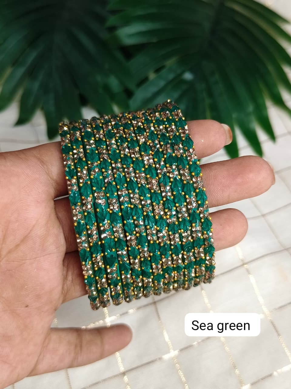 Lily (New colours) Glass Bangles