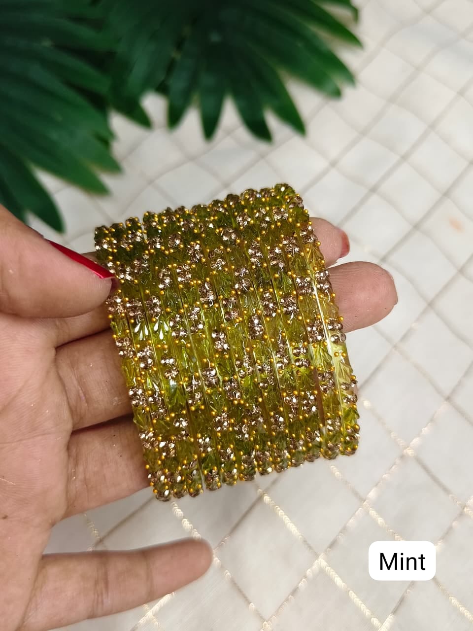 Lily (New colours) Glass Bangles