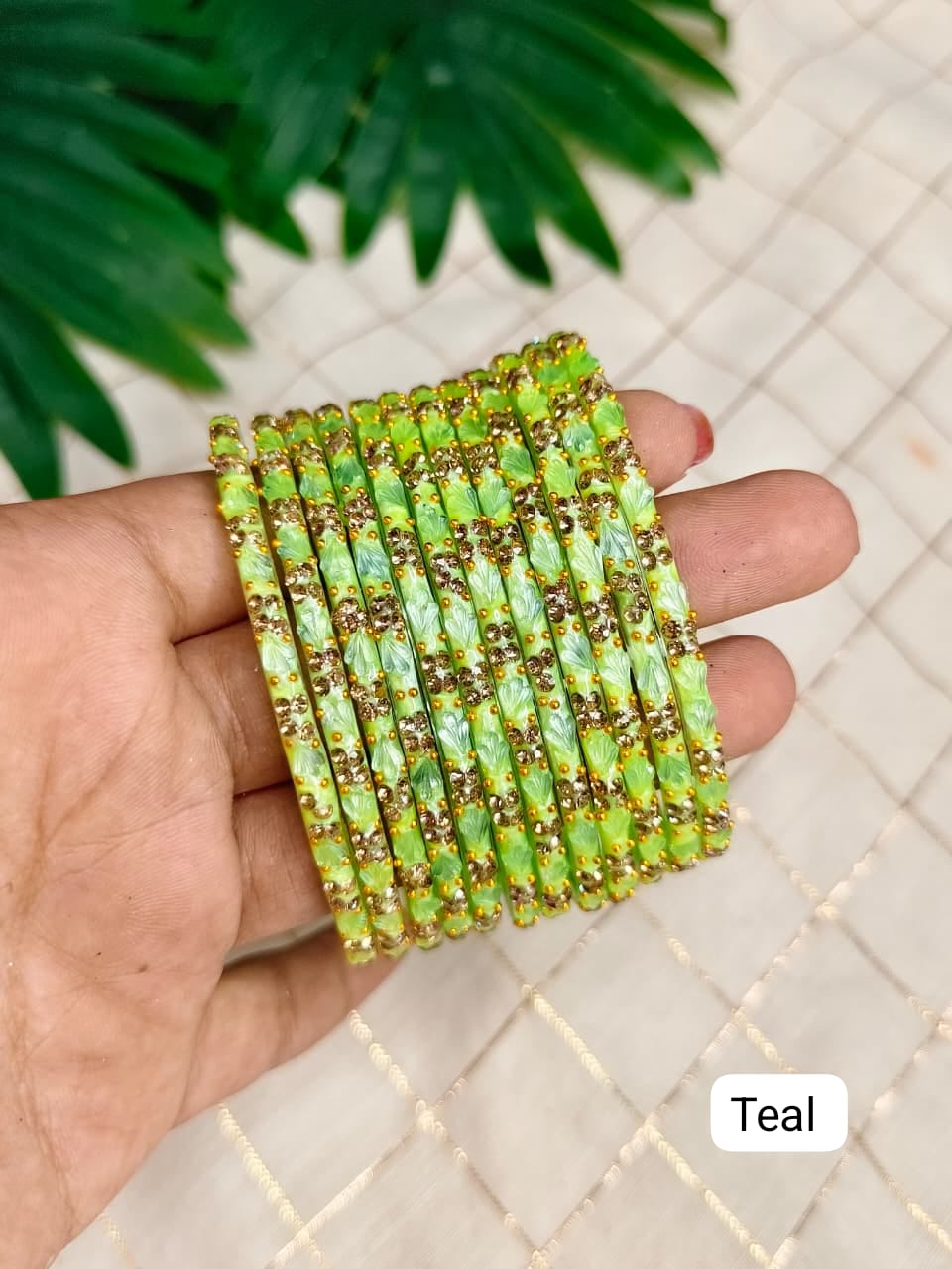 Lily (New colours) Glass Bangles