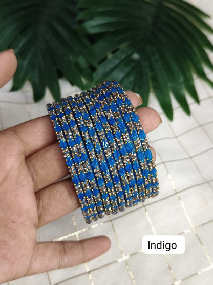 Lily (New colours) Glass Bangles