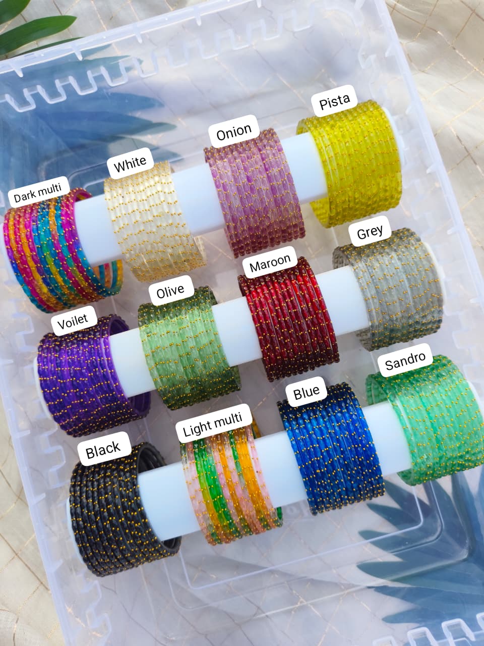 Raindrop Bangles