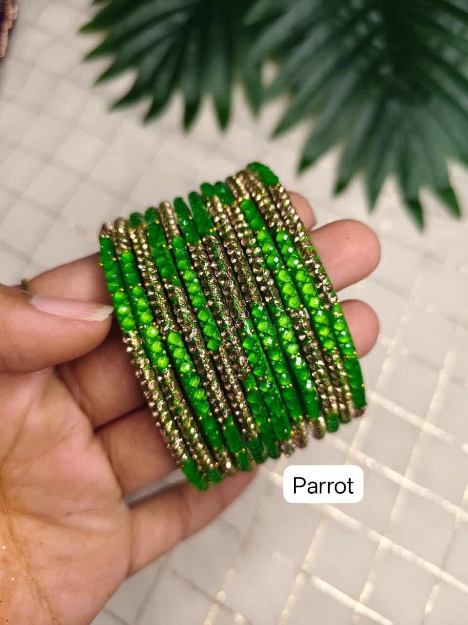 Kaarkuzhali Glass Bangles