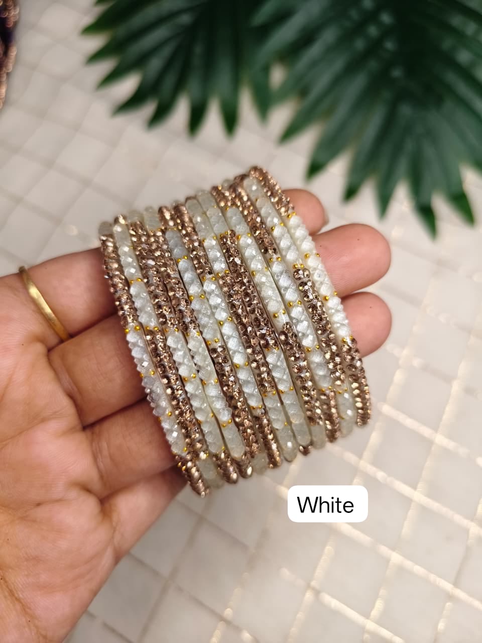 Kaarkuzhali Glass Bangles