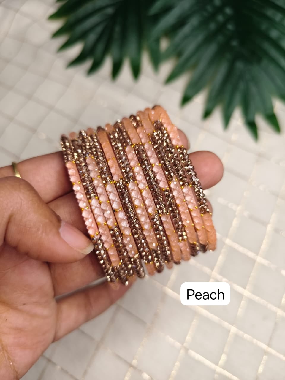 Kaarkuzhali Glass Bangles