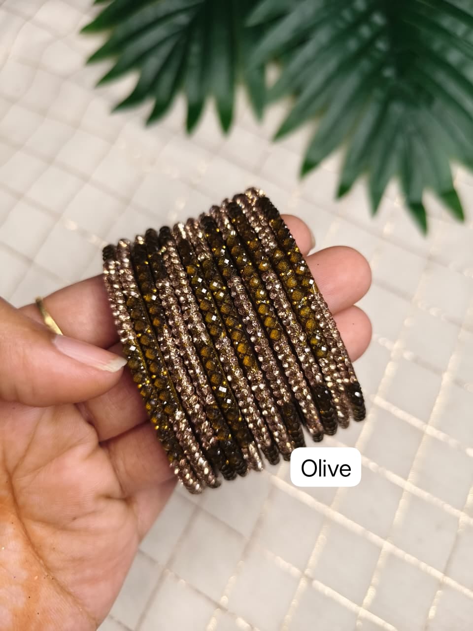 Kaarkuzhali Glass Bangles