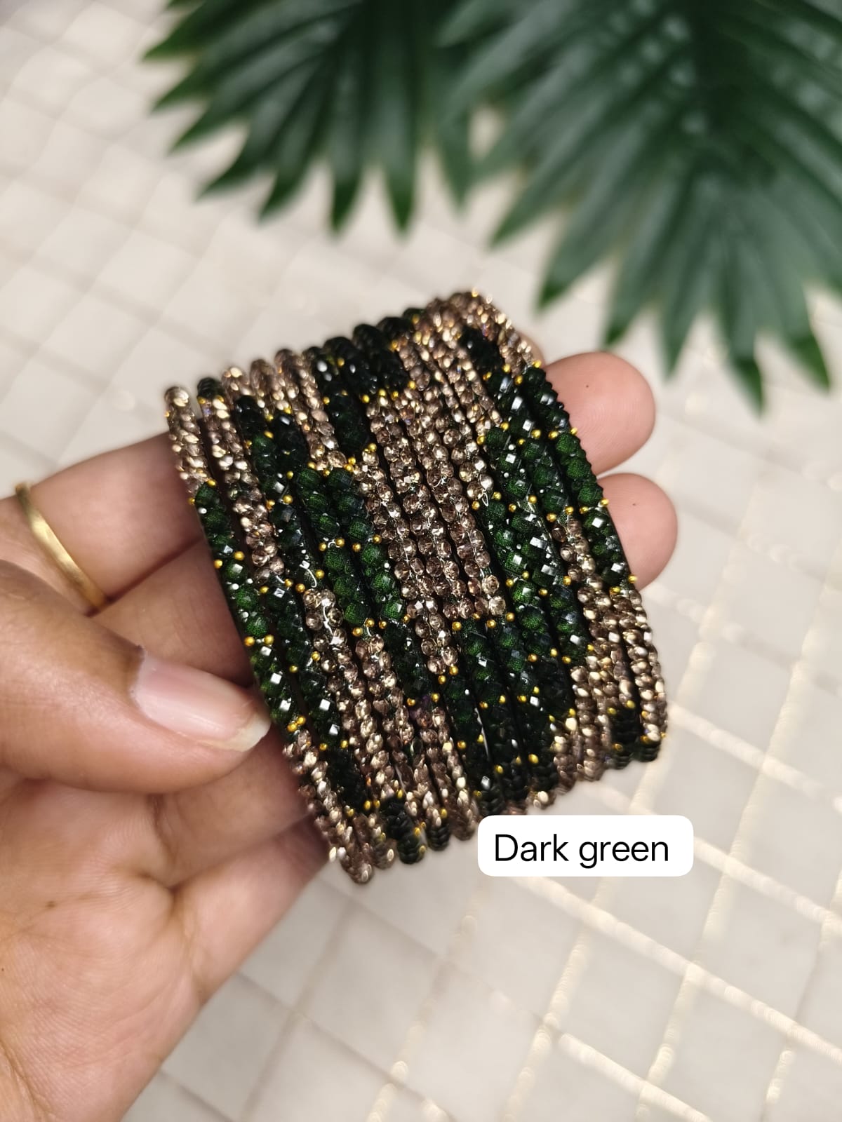 Kaarkuzhali Glass Bangles