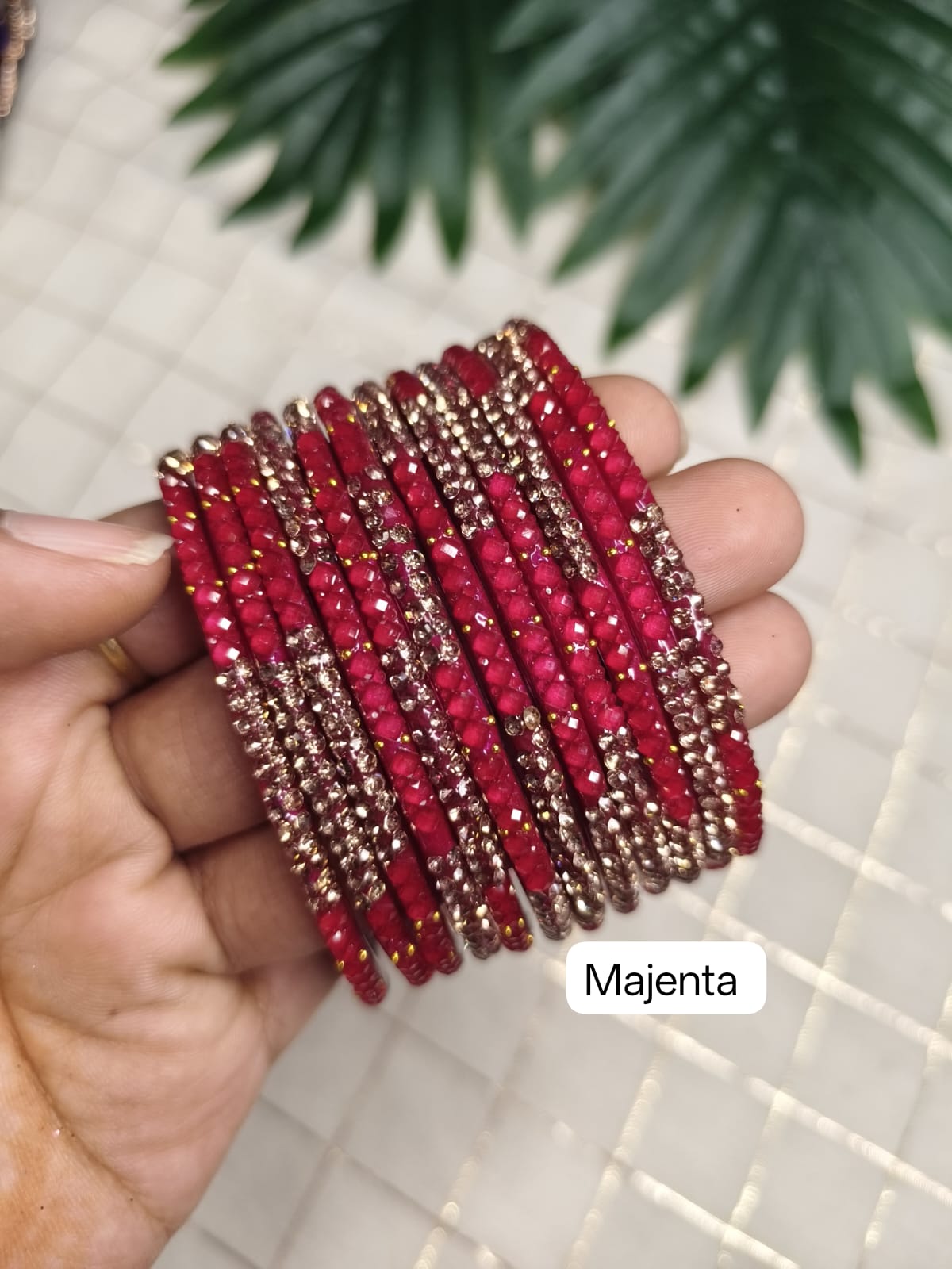 Kaarkuzhali Glass Bangles