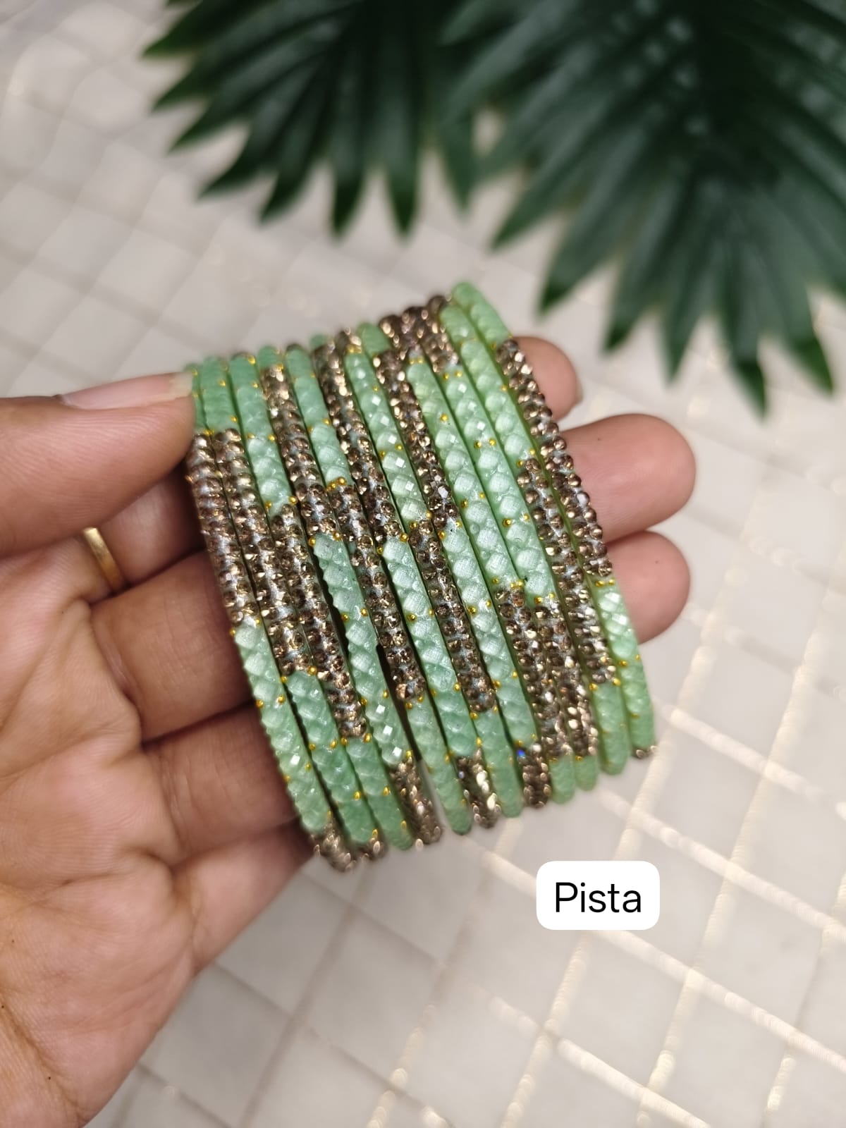 Kaarkuzhali Glass Bangles