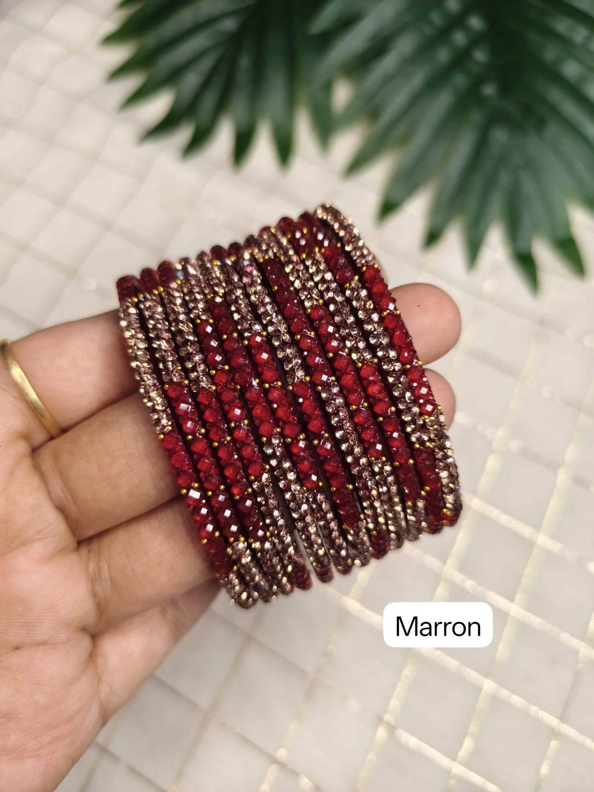 Kaarkuzhali Glass Bangles