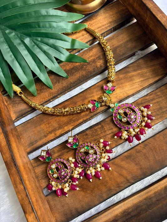 Kundan Necklace NNB48