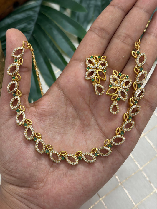Coral Leaf Necklace NNB166