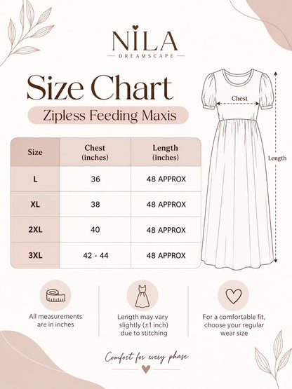 Zipless Feeding Maxi