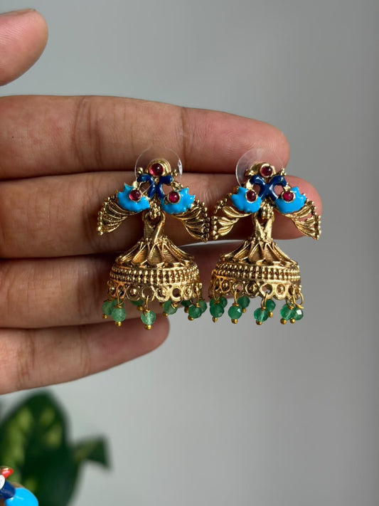 Traditional Peacock Necklace NNB277