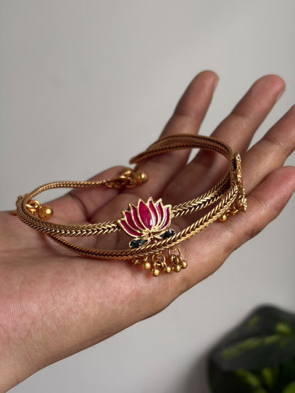 Lotus Anklet
