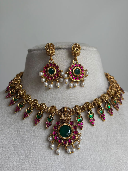 Gajalakshmi Necklace NNB361