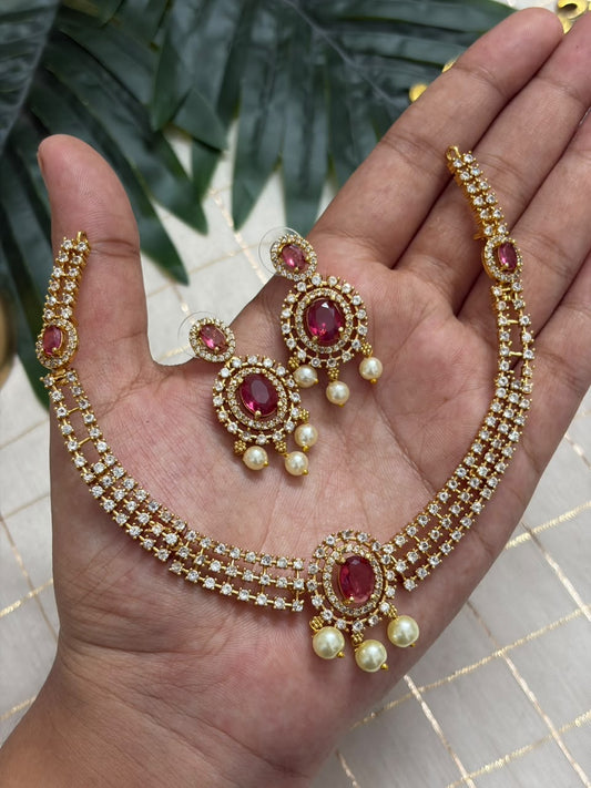 Riya Diamond Necklace NNB300